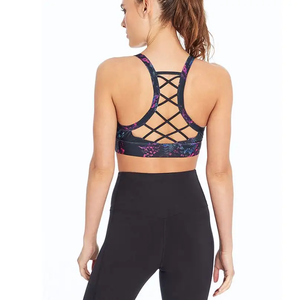 Nuevo Estilo, Cómodo Sujetador Deportivo para Correr y Hacer Ejercicio, Venta al por Mayor, Logotipo Personalizado, Transpirable, Sujetador Deportivo para Mujer - Product Image 3