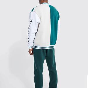 Chaqueta universitaria de béisbol personalizada con estampado, manga larga, para hombre, lisa, sin estampado, con letras, estilo universitario, para hombre - Product Image 4