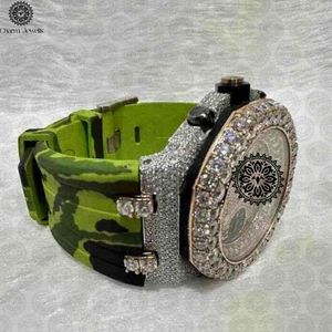 Montre de luxe en acier inoxydable pour homme, 40 mm, mouvement mécanique analogique, cadran en verre, date automatique, étanche 10 bars, bouton poussoir - Product Image 2