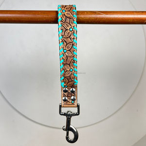 Correa de perro de cuero de vaca con herramientas manuales Premium y juego de plomo de tráfico, hebilla de Metal resistente ajustable, conjuntos de collar de entrenamiento de perro acolchado - Product Image 4