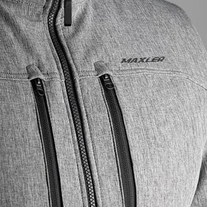 Veste de moto softshell coupe-vent, imperméable, résistante au froid et respirante pour la conduite urbaine quotidienne en hiver et les services de mobilité - Product Image 4