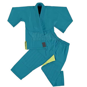 Kimono de Jiu-Jitsu en Coton 100% Léger et Confortable, Séchage Rapide, Matière Flexible, Coutures Renforcées, Idéal pour l'Entraînement Quotidien - Product Image 6