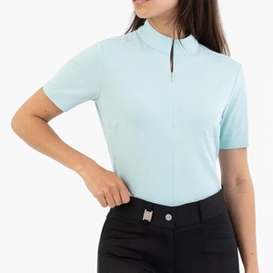 Chemise de compétition équestre de haute qualité, extensible dans 4 directions, en tissu technique doux au toucher, idéale pour la compétition et les spectacles. - Product Image 1