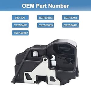 51217202143 Actionneur de serrure de porte avant gauche à 7 broches pour <span class=keywords><strong>BMW</strong></span> E90 F32 - Product Image 3