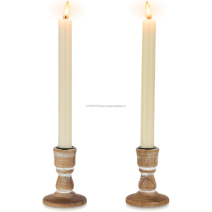 Juego de portavelas de madera artesanal de primera calidad para decoración del hogar Navidad para decoración de mesa de fiesta de boda Venta caliente a los mejores precios - Product Image 1