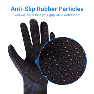 Gants thermiques épais en néoprène durable pour la plongée sous-marine, la plongée libre, la pêche sous-marine, les sports nautiques d'hiver, protection des mains - Product Image 2