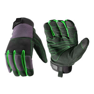 Reinforced Synthetic Leather Amara Mechanic Gloves Work Protection Industrial Hand <b>Safety</b> Anti Slip Heavy Duty Work Gloves - Product Image 6