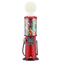 Distributeur de bonbons en alliage d'aluminium de style antique Kwang Hsieh 21 pouces avec globe en verre, capacité <1L, vente en gros, OEM
