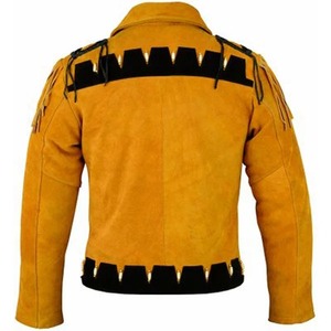 Authentic <b>Western</b> Leather Indian Carnival <b>Jacket</b> - Product Image 2