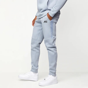 Custom Men's Performance Hooded Track Set Pullover Sports Top Utility <b>Zip</b> <b>Pocket</b> Tapered <b>Jogger</b> Pants OEM Private Label Set - Product Image 4