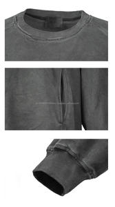   Sudadera Nueva 2026, Sudadera Retro Americana de 400g para Hombre, Estilo Oversize, Sudadera con Bordado - Product Image 3