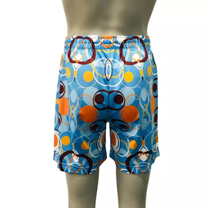 Pantalones cortos deportivos de malla para hombre, pantalones cortos de gimnasio estampados para hombre, fabricante de ropa deportiva con logotipo personalizado OEM ODM - Product Image 4