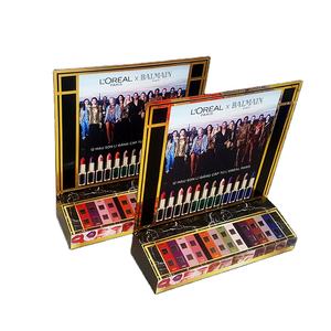 Bandeja de exhibición de cosméticos, diseño colorido, cara, labios, ojos y uñas - Product Image 1