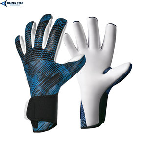 Guantes de Portero de Fútbol Transpirables de Material PU Duradero con Protección para Dedos y Pulgar, Cierre de Tirón, Personalizables - Product Image 6
