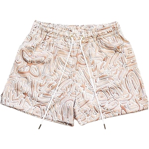 Shorts de sport pour homme en mesh avec logo personnalisé, motif graphique, légers, respirants, pour le basketball et l'entraînement - Product Image 1