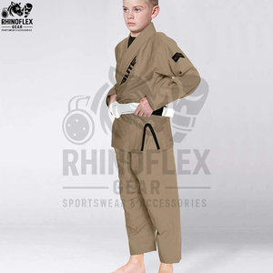 Uniformes de Artes Marciales Mixtas para Niños, Estilo Bjj Jiu Jitsu, Tejido de Perlas, Estilo Tatami, Estilo Shoyoroll, para Entrenamiento de Grappling - Product Image 5