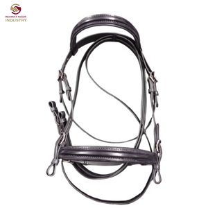 Brida Ajustable para Caballo, Acero Inoxidable de Primera Calidad, Duradera, Elegante, Acolchada y Suave, Cómoda para Montar, Entrenar, Saltar y Doma Clásica - Product Image 3