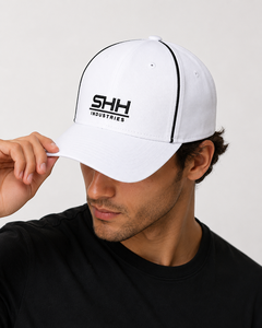 Gorra de Béisbol Blanca Unisex, Personalizable con Logotipo Bordado, Visera Curva, Seis Paneles, Deportiva, Casual, Premium, Promocional - Product Image 5