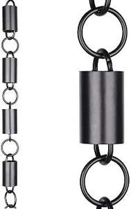 Cadena de Lluvia de Bronce Antiguo con Diseño de Tulipán, Guía de Agua Colgante Vintage para Drenaje Exterior Rústico de Techos - Product Image 2