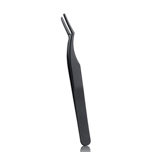 Pinzas Aplicadoras de Volumen para Pestañas Kaamir Instruments, Herramienta de Belleza Profesional de Acero Inoxidable Antimagnético con Punta Suave y Cómoda - Product Image 4