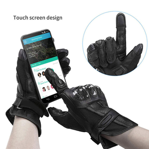 Guantes de Esquí para Hombre, Dedos Completos, Poliéster, Compatibles con Pantalla Táctil, Ligeros, Antideslizantes, Cierre de Gancho y Bucle en la Palma, para Snowboard - Product Image 4