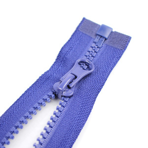 Factory Customized Open End Nylon <b>Zipper</b> Closed End Silver Gold Nylon <b>Zipper</b> for Coat - Product Image 2