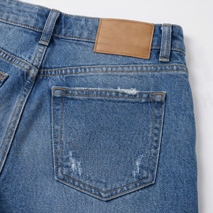 Shorts en jean pour femmes de haute qualité, respirants, avec poches boutonnées, décontractés, pour l'été, couleur personnalisée, tendance streetwear, coupe ajustée - Product Image 5