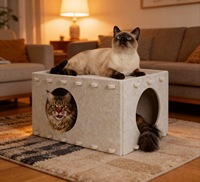 Lit de jeu en feutre sur mesure de haute qualité, prix d'usine, designs personnalisés, plusieurs couleurs, cube de jeu pour la décoration intérieure