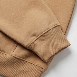 Custom Embroidered Plain Dyed Autumn Oversized Premium Cotton Knitted Pullover <b>Hoodie</b> For Brand Merchandise <b>Soft</b> Customized - Product Image 6