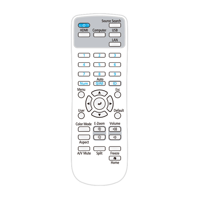 Manufacturer Wholesale Bontech E-37 Long Range IR Remote Control with AA Ax2 Battery 37 Buttons for TV & Home Appliances