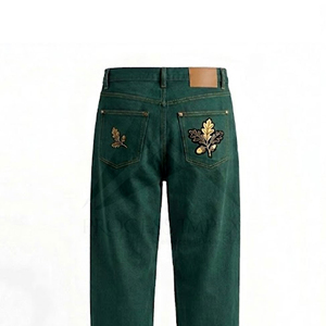 Acid Wash Baggy Jeans Mens Denim Loose Fit Oversized Vintage Style Streetwear Casual Wear Urban Fashion Clothing - Product Image 3