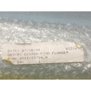 AMAT 0021-03724 BORDE DE FLOTACIÓN CENTRAL, COOLDOWN, DPS - Equipo y piezas de semiconductores de confianza de la marca global Legacy - Product Image 3