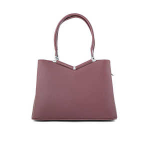 P36287 Elegant Formal Brown <b>Handbag</b> with Fine Chain & Link Bracelets <b>Accessory</b> - Product Image 1