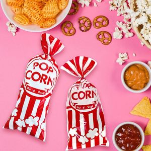 300 Sacchetti di Plastica BOPP per Popcorn con Chiusura a Filo, Contenitori per Snack per Feste a Tema Circo e Carnevale, Confezioni Regalo Nostalgiche - Product Image 2