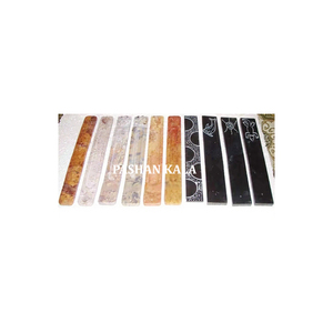 Support décoratif en pierre de savon pour bâtonnets d'encens – Idéal pour la maison, le bureau, les temples et les cadeaux - Product Image 1