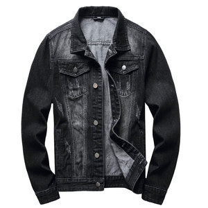 Chaqueta de mezclilla de primera calidad para hombre, estilo casual, tela cómoda y de uso prolongado, chaqueta de invierno para hombre - Product Image 1