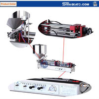 Machine de remplissage semi-automatique verticale TVF à haute précision, entraînée par moteur pneumatique, pour liquides et poudres, idéale pour les cosmétiques et les boissons - Offre Spéciale