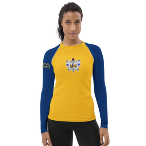 T-shirt à manches longues personnalisé pour femme Sigma Gamma Rho, séchage rapide, pour la natation, le surf, la tenue de plage, vente en gros - Product Image 1