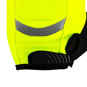 Gants de musculation personnalisés en polyester respirant, demi-doigts, unisexes, prix d'usine - Product Image 4