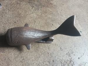 Timbre de Puerta Antiguo con Forma de Pez, de Hierro Fundido, Elegante - Product Image 2