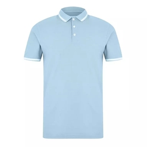 Chemises polo pour hommes en coton et élasthanne brodées, respirantes, de haute qualité, vêtements décontractés pour hommes, été, logo personnalisé - Product Image 4