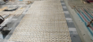 Tapete de Bambú Natural Tejido a Mano, Lámina de Bambú Tejida, Decoración Ecológica para el Hogar y Bodas - Product Image 5