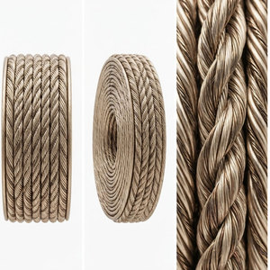 Sewing Craft Bullion <b>Braided</b> Wire Trims Eco-Friendly Casual High Quality Decorative Garment <b>Accessories</b> Apparel Embellishment - Product Image 1