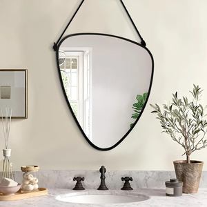 New Modern Gold Oval Desktop <b>Mirror</b> Rotating Metal Frame Tabletop <b>Makeup</b> <b>Mirror</b> for Bedroom Dressing <b>Table</b> Decor - Product Image 3