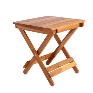 Mesa Auxiliar de Madera con Líneas Estructurales Limpias y Distribución de Peso Equilibrada para Mantener la Estabilidad Durante el Uso Regular - Product Image 1