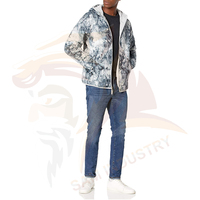 Vestes matelassées pour hommes en matériau respirant de qualité supérieure, couleur unie, pour l'hiver, en vente en ligne