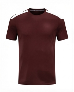 Camiseta de Fútbol Personalizada para Hombre con Cuello Redondo, Patrón Geométrico, Manga Corta, Poliéster que Absorbe la Humedad, Ajuste Atlético, para Adultos, Todas las Temporadas - Product Image 2