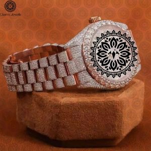 Charm Jewells Luxury Stainless Steel <b>Watch</b> Round Analog Quartz Movement Unisex 20mm Band Folding Clasp High Quality - Product Image 1
