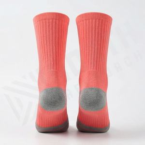 Cotton Moisture Control Heavy Duty Working Cushion Crew Custom Sport Socks Arch <b>Support</b> Breathable Customized Color Fit Pairs - Product Image 4