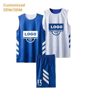 Tenue de basketball à séchage rapide, maillot de basketball réversible, ensemble d'uniformes de baloncesto, impression numérique, maillot de basketball personnalisé - Product Image 1